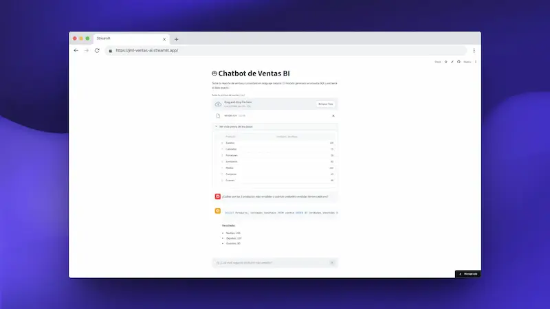Chatbot IA de Ventas